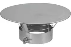 Regenhaube mit Maschenweite 600 mm I316L (D0.8)