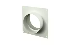 Wandplatte Kunststoff Ø 125 mm AFS125