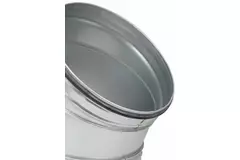 Wickelfalz Bogen 45° Ø 250mm