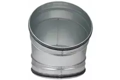 Wickelfalz Bogen 45° Ø 250mm