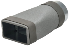 Thermoduct Reduzierstück 220x80 mm nach Rohr Ø 160 mm