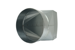 Adapter 220x80 mm auf Durchmesser 150 mm für Rohrleitungen