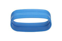 Wavin Ventiza PVC Klebemuffe oval 235x80 mm M/M
