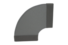 Thermoduct Bogen für Flachkanal 90º 220x80 mm Horizontal