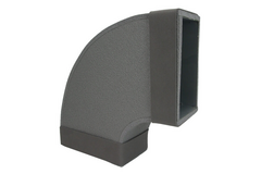 Thermoduct Bogen für Flachkanal 90º 220x80 mm Horizontal