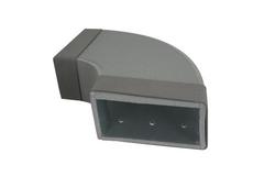 Thermoduct Bogen für Flachkanal 90º 220x80 mm Horizontal