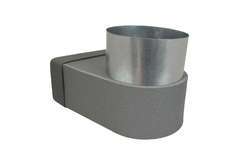 Thermoduct-Manschette 170 mm x 80 mm bis Durchmesser 150 mm für Rohrleitungen
