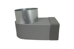 Thermoduct-Manschette 170 mm x 80 mm bis Durchmesser 150 mm für Rohrleitungen
