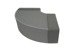 Thermoduct Bogen für Flachkanal 90º 300x80 mm Horizontal