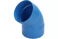 Wavin Ventiza 45 Grader Bogen PVC rund mit Durchmesser 125 mm M/M
