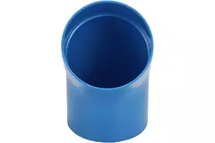 Wavin Ventiza 45 Grad Bogen PVC rund mit Durchmesser 80 mm M/S