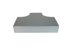 T-Stück 90° 300 x 80 mm / 220 x 80 mm - Flachkanal