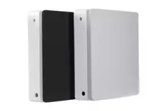 Econox Eco Pair Plus schwarze Abdeckplatte für dezentrale Lüftungsanlage mit WRG SG-ERV-150
