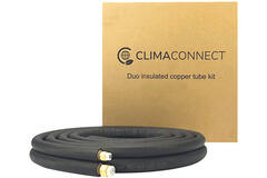 ClimaConnect-Kühlleitungsset mit Flanschverschraubungen  1/4–1/2, Länge 6 Meter