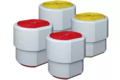 ClimaConnect Vibrationsset 3.2 rot/gelb, mit Feder, für Geräte bis 120 KG