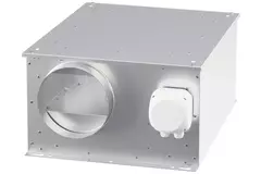 Isolierter Rohrventilator 100 mm - ISORX 100 EC K 01