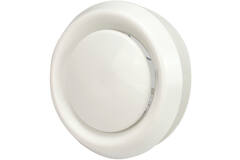 Belüftungsventil 125 mm Zu- und Abluft mit Reibungsfedern - DAV-C125