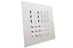 Multinozzle Deckenluftdurchlass 596x596mm – MN16 RAL9010