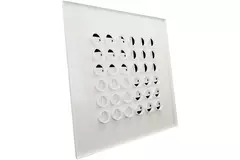 Multinozzle Deckenluftdurchlass 596x596mm – MN16 RAL9010