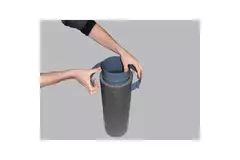 Ubbink Aerfoam-Kupplung 180 mm