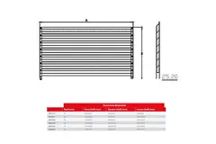 Maxivent by Econox Lamellengitter für MR4512 horizontal - LV