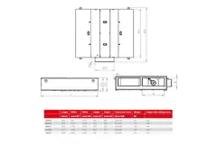 Maxivent WRG Lüftungsgerät für Deckenmontage mit Gegenstromwärmetauscher 400 m³/h horizontal links - M4004