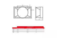 Maxivent Rundstecker für M4004 horizontal - RC