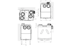 Orcon HRC 500 EcoMax mit WRG 500 m³/h