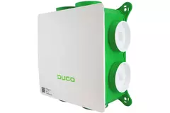 DucoBox Komplettpaket DucoBox Silent Connect 400 m³/h + RFT-bedienung + 4 Ventile