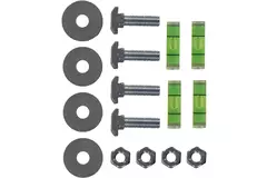 ClimaConnect Montageschiene aus schwingungsdämpfendem Gummi 450 mm