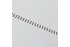 Ergovent rahmenloser Schlitzauslass 1000 mm mit Anschlussdurchmesser 160 mm - Klimatisierung - 3 Schlitze
