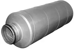 Spiro-SAFE Premium-Schalldämpfer Durchmesser 125 mm - Länge 900 mm (100 mm Isolierung)