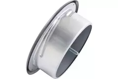 Entlüftungsventil 125 mm Metall - E-DVS125 RAL9005 30% glänzend