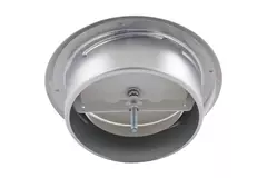 Belüftungsventil 125 mm Metall - S-DVS125 RAL9016