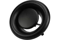 Belüftungsauslassventil Metall 100mm mit Reibungsfedern - DVS-C100 - RAL 9005 30% glänzend