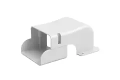 ClimaConnect Wandkappe für Montageschacht 75 mm - RAL 9010