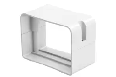 ClimaConnect Stutzen für Montagekanal 75 mm - RAL 9010
