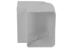 ClimaConnect Außenbogen für Montageschacht 100 mm - RAL 9010