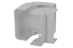 ClimaConnect Außenbogen für Montageschacht 100 mm - RAL 9010