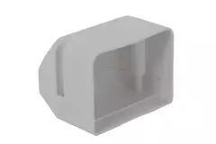 ClimaConnect Endstück für Montageschacht 75 mm - RAL 9010