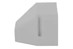 ClimaConnect Endstück für Montageschacht 75 mm - RAL 9010