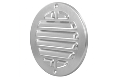 Außengitter rund 200 mm - eloxiertes Aluminium