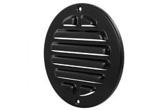Außengitter rund 160 mm Aluminium - RAL9005 30% Glanz