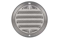Außengitter rund 125 mm RVS304