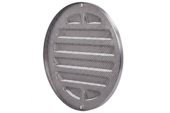 Außengitter rund 125 mm RVS304