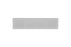 Wanddurchlass 400x100mm Aluminium - RAL9016