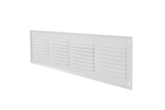 Wanddurchlass 400x100mm Aluminium - RAL9016