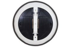 Deckendiffusor rund mit festem Muster Ø 300 mm - RAL9010