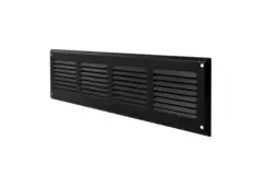 Wandauslass 300x100mm Aluminium - RAL9005 30% Glanz