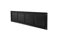 Wandauslass 300x100mm Aluminium - RAL9005 30% Glanz